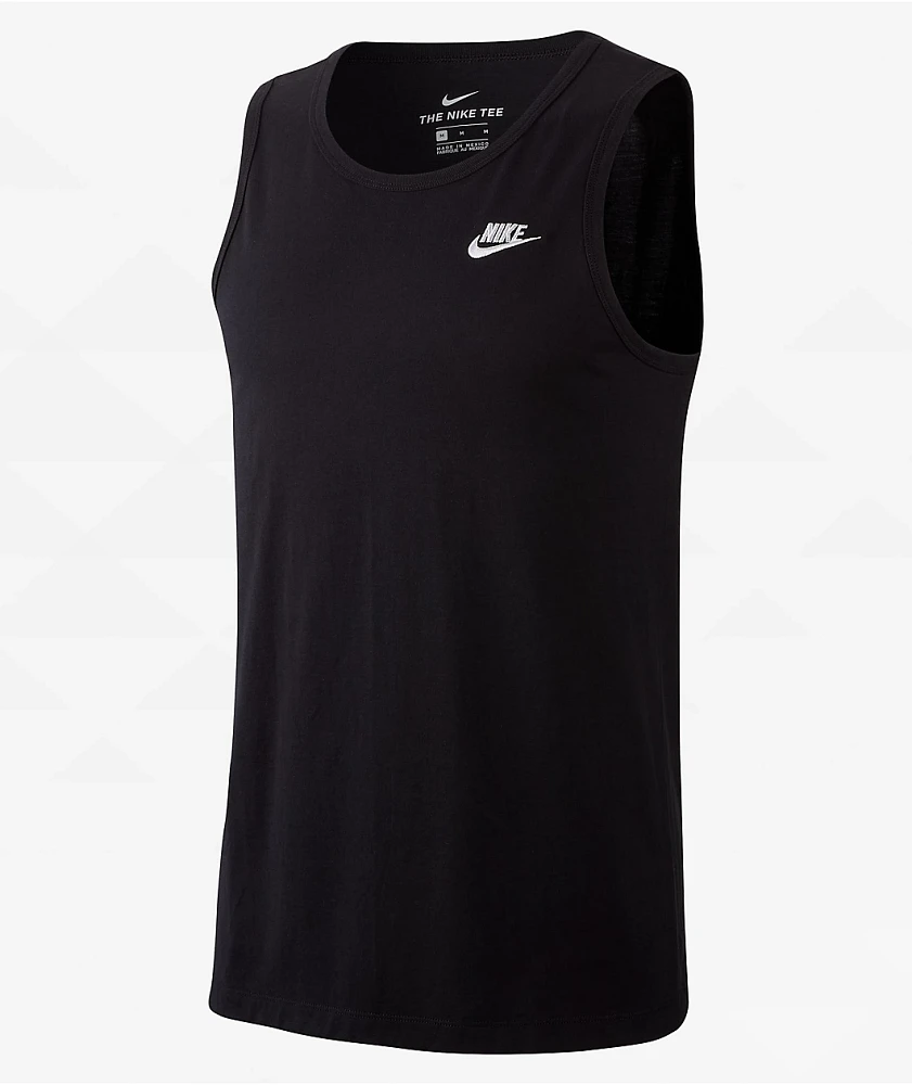 Nike Sportswear Club Black Tank Top