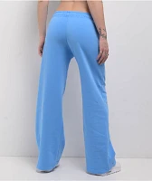 Nike Sportswear Club Blue Wide Leg Fleece Sweatpants