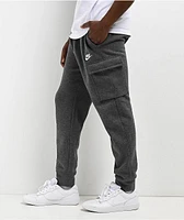 Nike Sportswear Club Charcoal Cargo Jogger Sweatpants