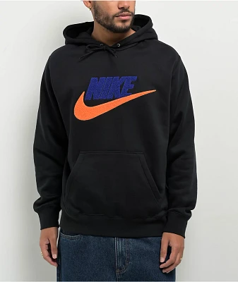 Nike Sportswear Club Fleece Black Hoodie