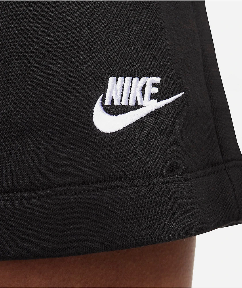 Nike Sportswear Club Fleece Black Sweat Shorts