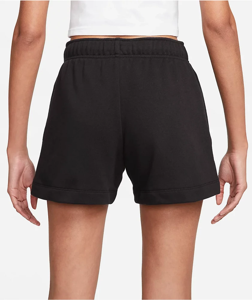 Nike Sportswear Club Fleece Black Sweat Shorts