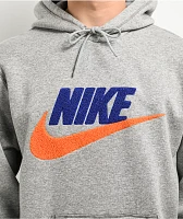 Nike Sportswear Club Fleece Heather Grey Hoodie