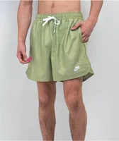 Nike Sportswear Club Green Woven Flow Shorts