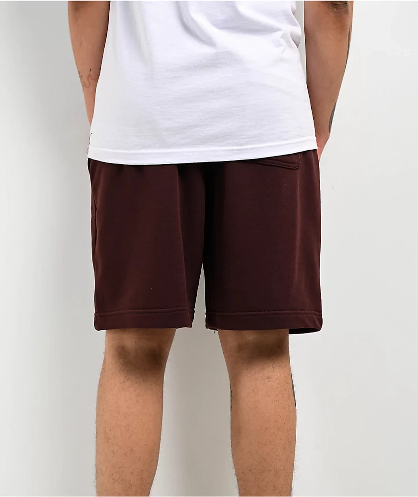 Nike Sportswear Club Plus Logo Brown Sweat Shorts