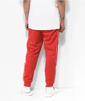 Nike Sportswear Club Polyknit Red & White Jogger Sweatpants