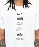 Nike Sportswear Club White T-Shirt