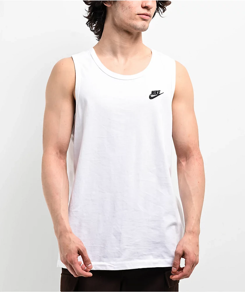 Nike Sportswear Club White Tank Top