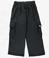 Nike Sportswear Dance Black Sail Low Rise Oversized French Terry Open Sweatpants