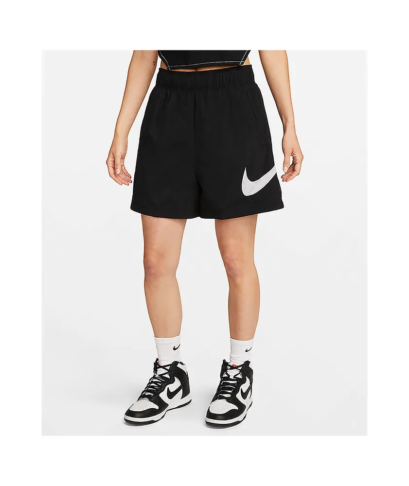 Nike Sportswear Essential Black French Terry Sweatshorts