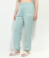 Nike Sportswear Essential Light Blue Fleece Sweatpants