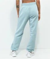 Nike Sportswear Essential Light Blue Fleece Sweatpants