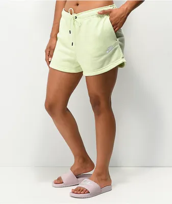 Nike Sportswear Essential Lime Sweat Shorts