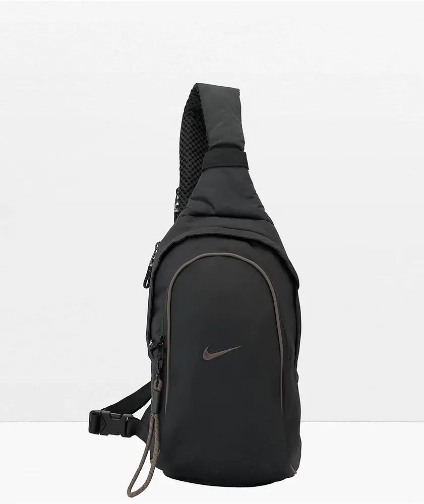 Nike Sportswear Essential Crossbody Bag Black / Black - Metallic Silve