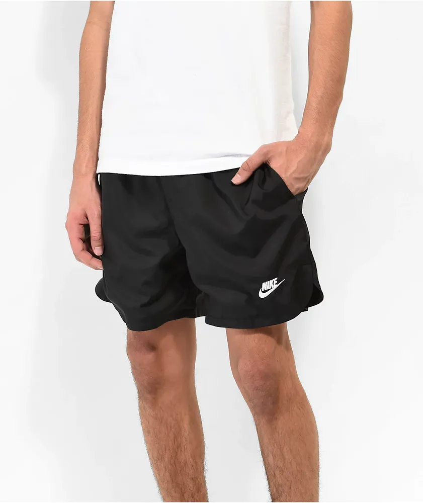 Nike Sportswear Essentials Black Woven Flow Shorts