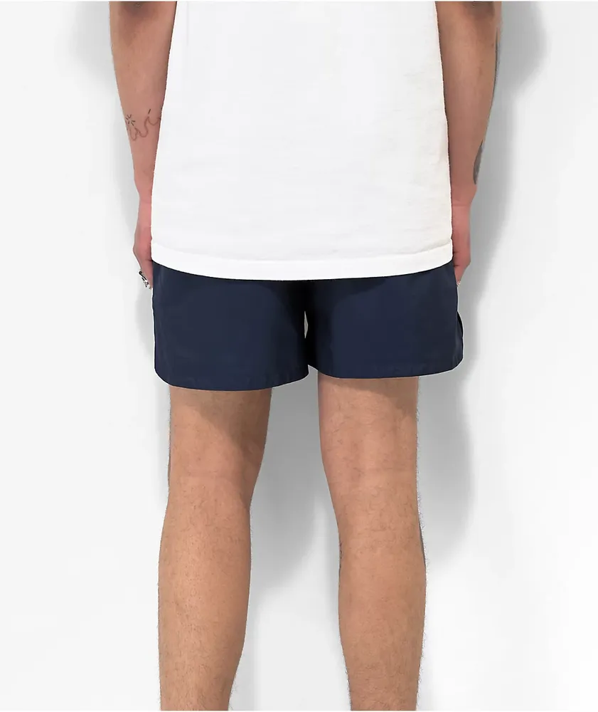 Nike Sportswear Essentials Navy Blue Woven Flow Shorts