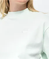 Nike Sportswear Jersey Green Crop T-Shirt