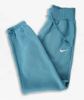 Nike Sportswear Phoenix Blue Fleece High Rise Sweatpants