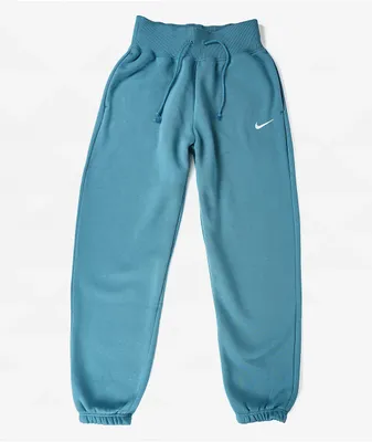 Nike Sportswear Phoenix Blue Fleece High Rise Sweatpants