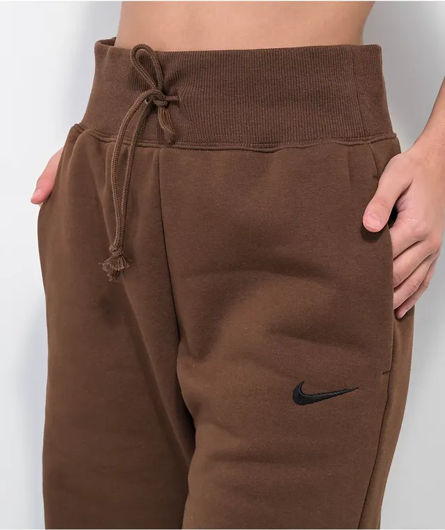 Nike Sportswear Phoenix Fleece Pants Women - lite orewood brown