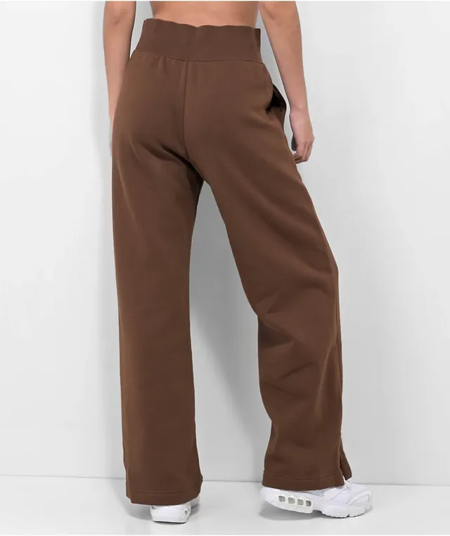 Nike Sportswear Phoenix Brown High Rise Sweatpants