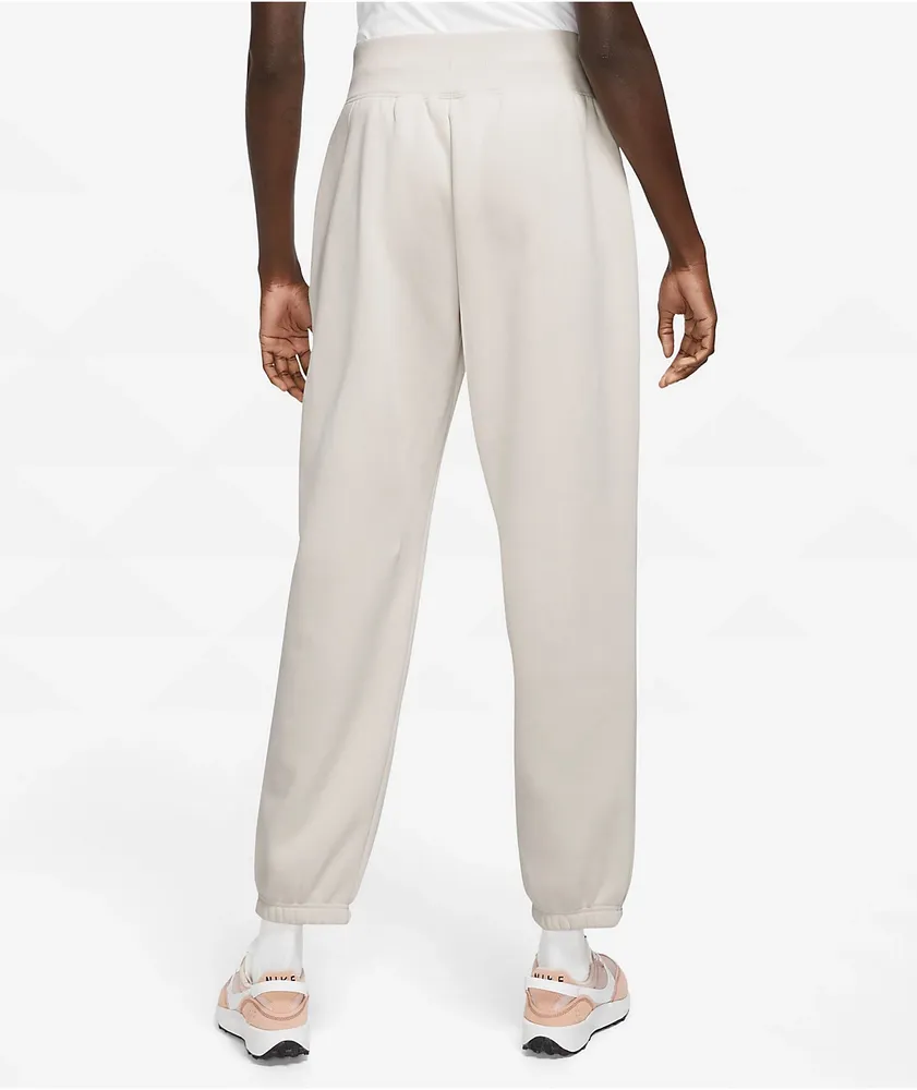 Nike Sportswear Phoenix Cream High Rise Sweatpants