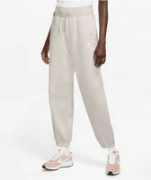 Nike Sportswear Phoenix Cream High Rise Sweatpants