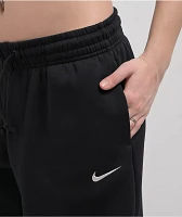 Nike Sportswear Phoenix Fleece Black Mid-Rise Oversized Tapered Sweatpants