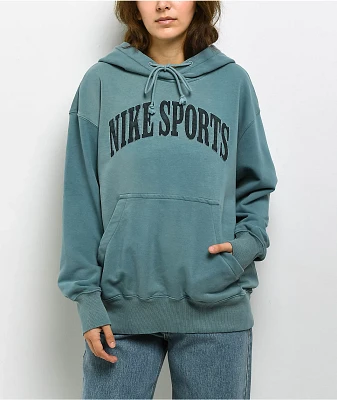 Nike Sportswear Phoenix Fleece Blue Wash Oversized Hoodie