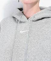 Nike Sportswear Phoenix Fleece Heather Grey Oversized Hoodie