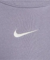 Nike Sportswear Phoenix Fleece Lavender Crewneck Sweatshirt