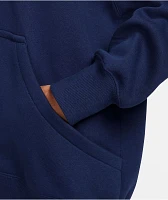 Nike Sportswear Phoenix Fleece Navy Blue Oversize Hoodie