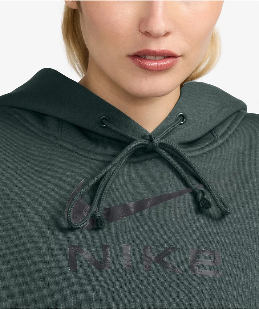 Nike Sportswear Phoenix Fleece Shine Pine Green Oversized Hoodie