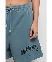 Nike Sportswear Phoenix Fleece Smokey Blue French Terry Sweat Shorts