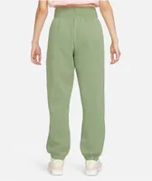 Nike Sportswear Phoenix Green High Waisted Sweatpants