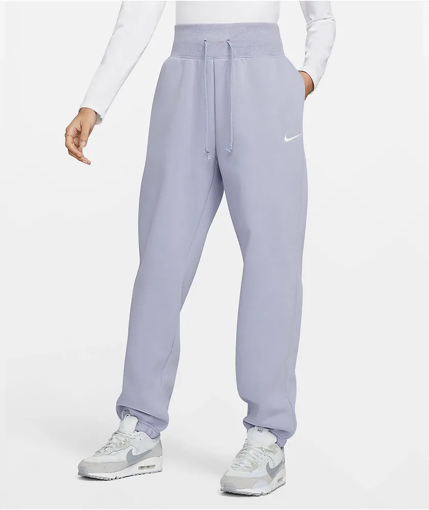 Nike Sportswear Phoenix Lavender High Waisted Sweatpants