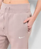 Nike Sportswear Phoenix Taupe High Rise Sweatpants
