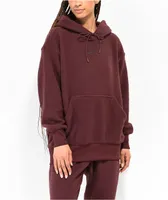 Nike Sportswear Plush Burgundy Crush Hoodie