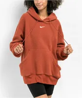 Nike Sportswear Rugged Orange Fleece Hoodie
