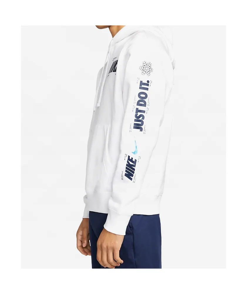 Nike Sportswear SI 3 White Hoodie