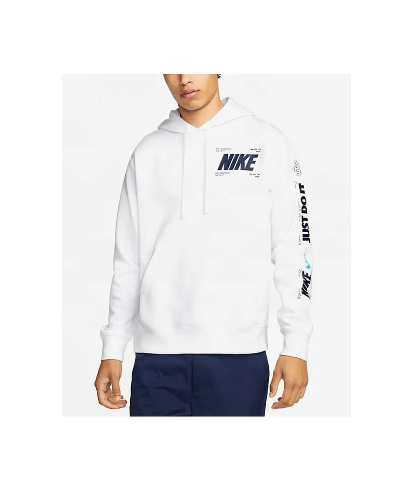 Nike Sportswear SI 3 White Hoodie