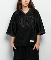 Nike Sportswear Street Black Crop Football Jersey