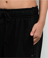 Nike Sportswear Street Open Hem Black French Terry Sweatpants