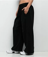 Nike Sportswear Street Open Hem Black French Terry Sweatpants