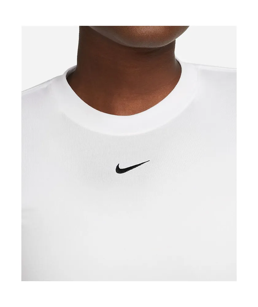 Nike Sportswear White Slim Crop T-Shirt 