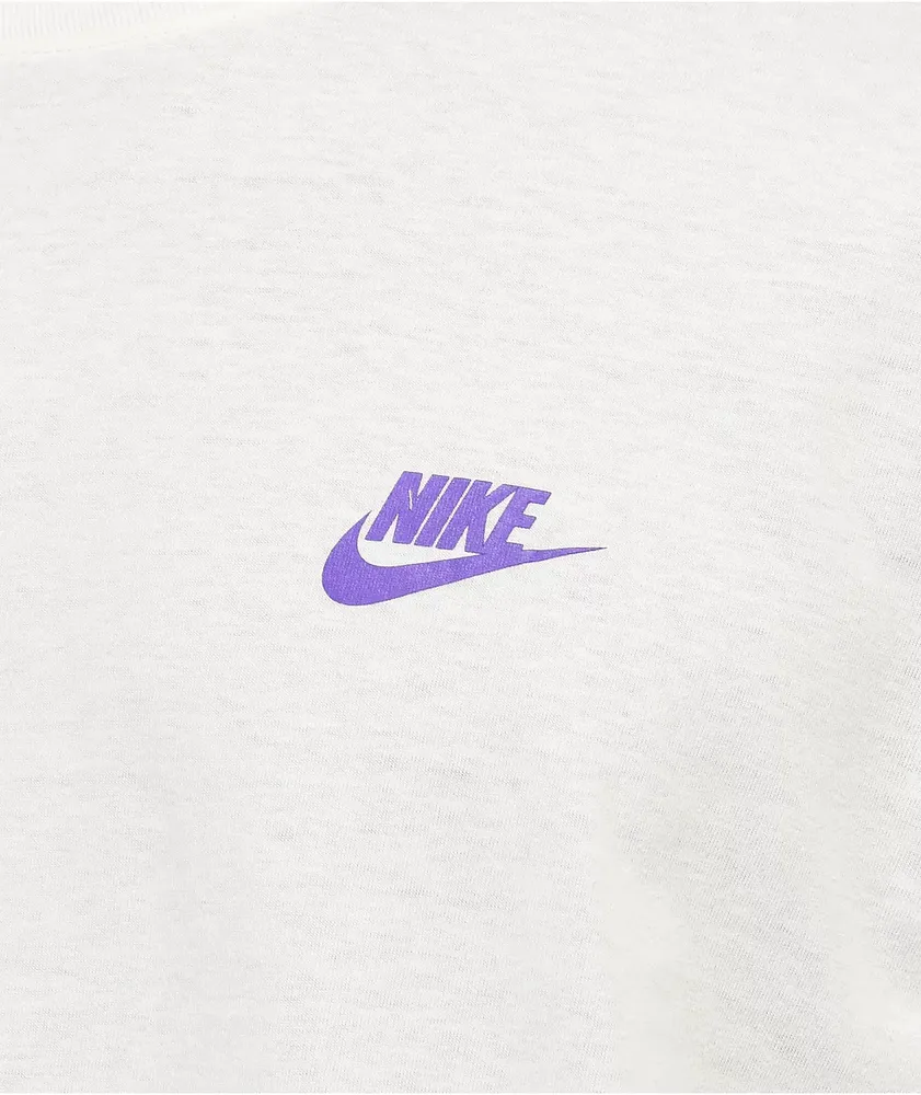 Nike Sportswear Winter Camo Sail Long Sleeve T-Shirt