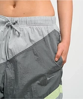 Nike Sportswear Woven Grey & Green Track Pants