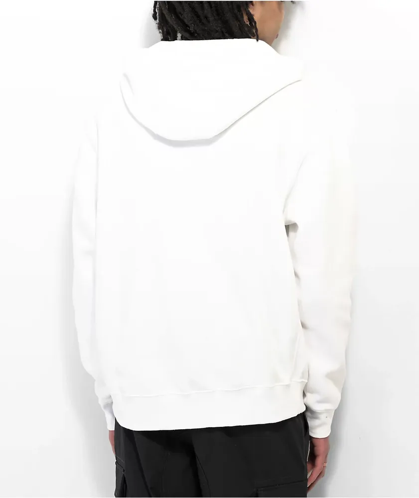 Nike Sportwear Club White Zip Hoodie