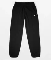 Nike Sportwear High Rise Black Fleece Sweatpants