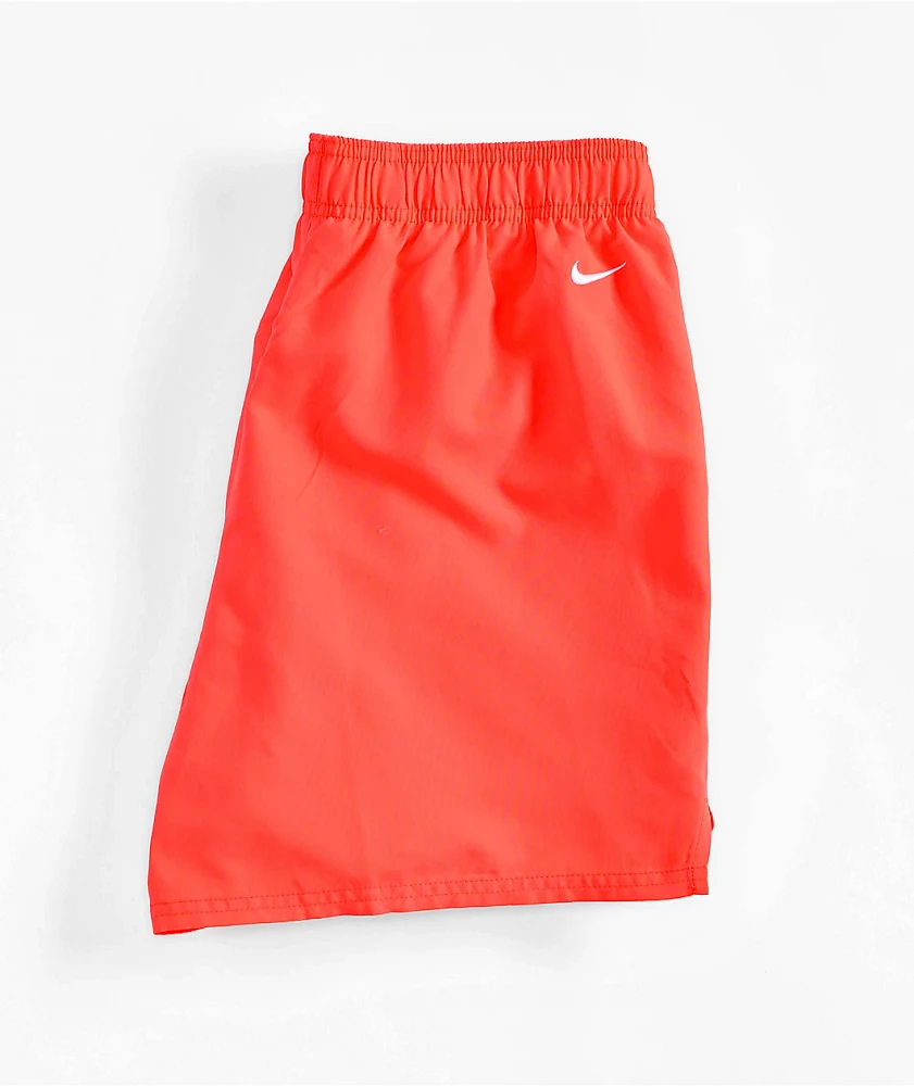 Nike Swim Volley Pastel Red Board Shorts